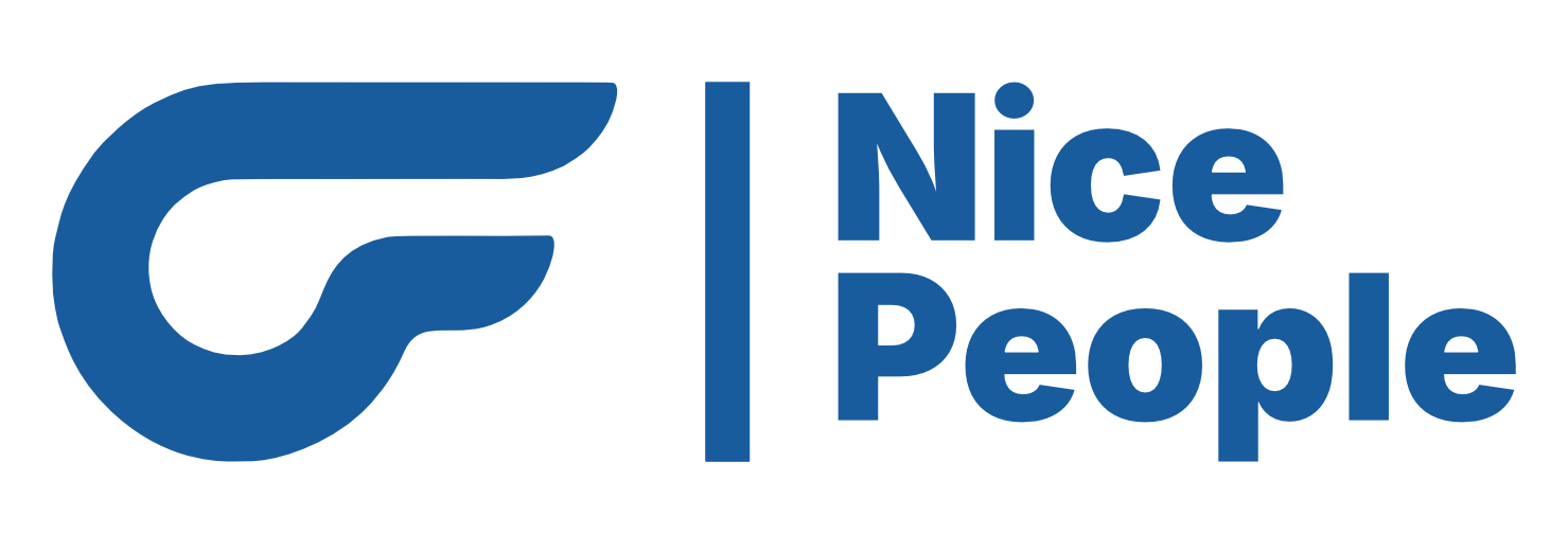 Logo Nice People Azul